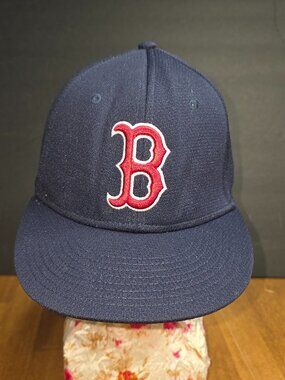 OC Sports Boston Red Sox Hat Youth One Size Blue Strap Baseball Cap MLB Sports